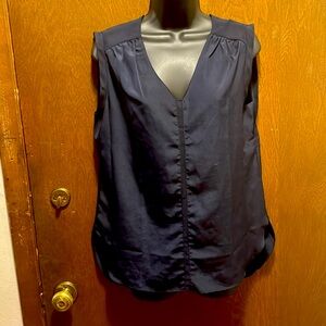 Ellen Tracy sheer sleeveless top